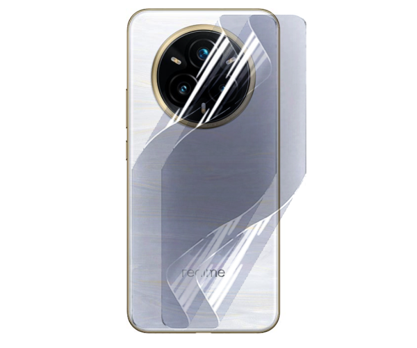 Пленка гидрогелевая противоударная Hydrogel Film для Realme 14 Pro+ на заднюю панель Transparent