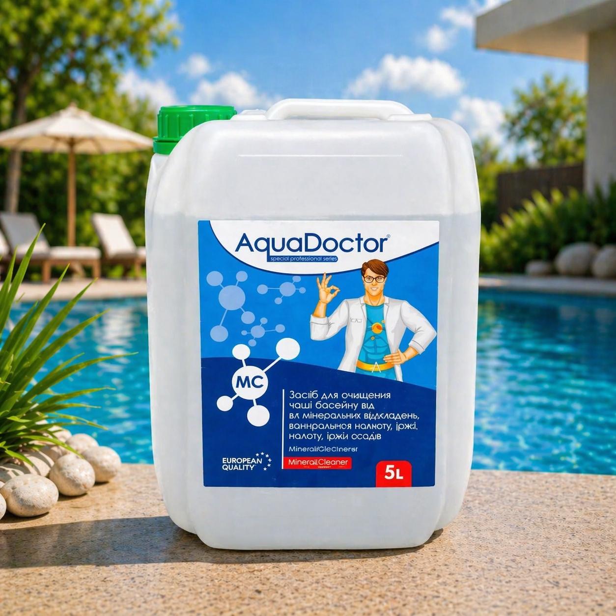Средство для очистки чаши бассейна AquaDoctor MC MineralCleaner 5 л (20491)