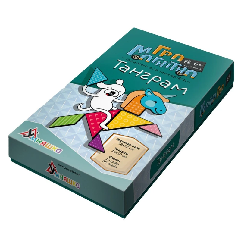 Гра дитяча магнітна "Танграм" 1487 від 6 років