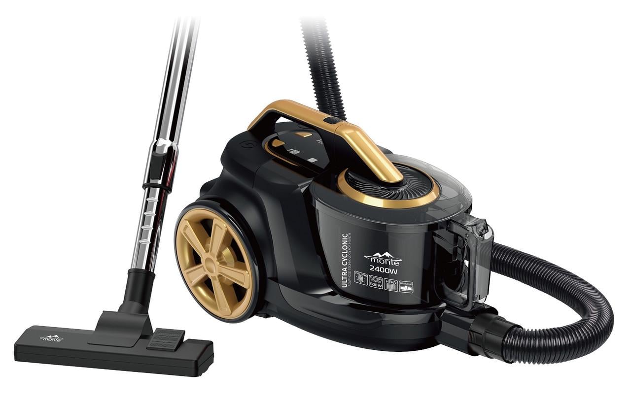 Пылесос циклонный Monte MT-8133 HEPA контейнер 3,5 л 2400 Вт (33147860)