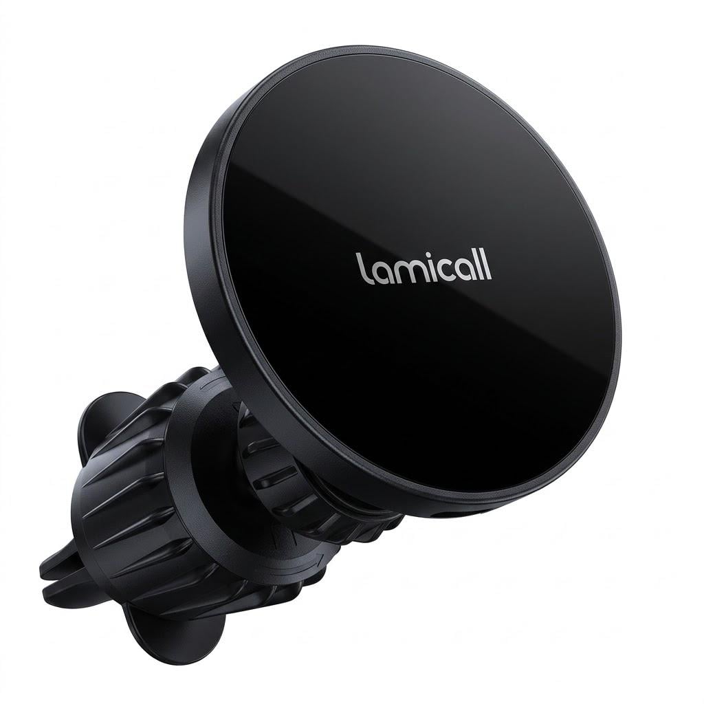Тримач автомобільний зарядний магнітний Lamicall MagSafe 15W (32962184) Тримач автомобільний зарядний магнітний Lamicall MagSafe 15W (32962184)