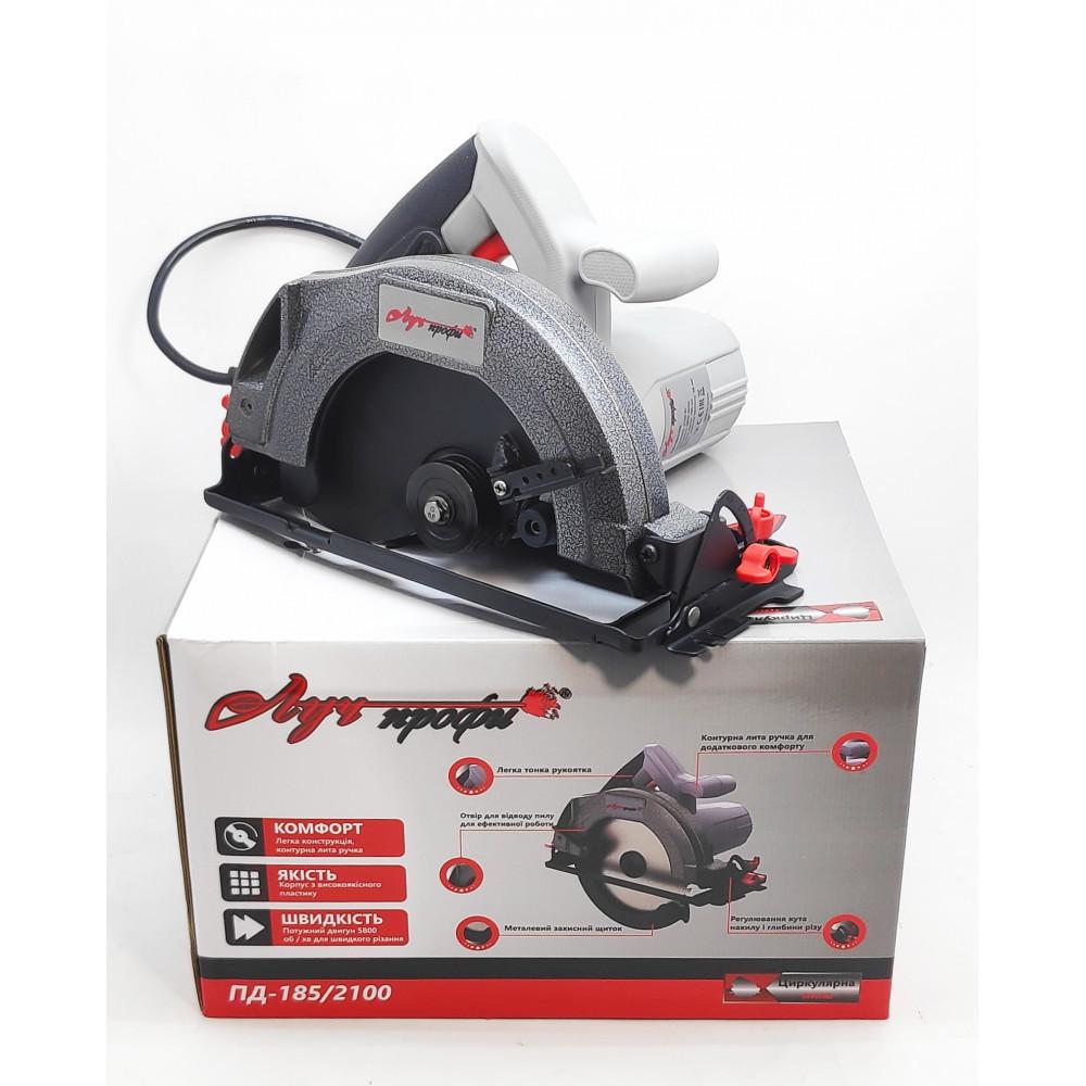 Дисковая пила ЛУЧ Профи ПД 185-2100 (11575354) - фото 2 Дисковая пила ЛУЧ Профи ПД 185-2100 (11575354) - фото 2