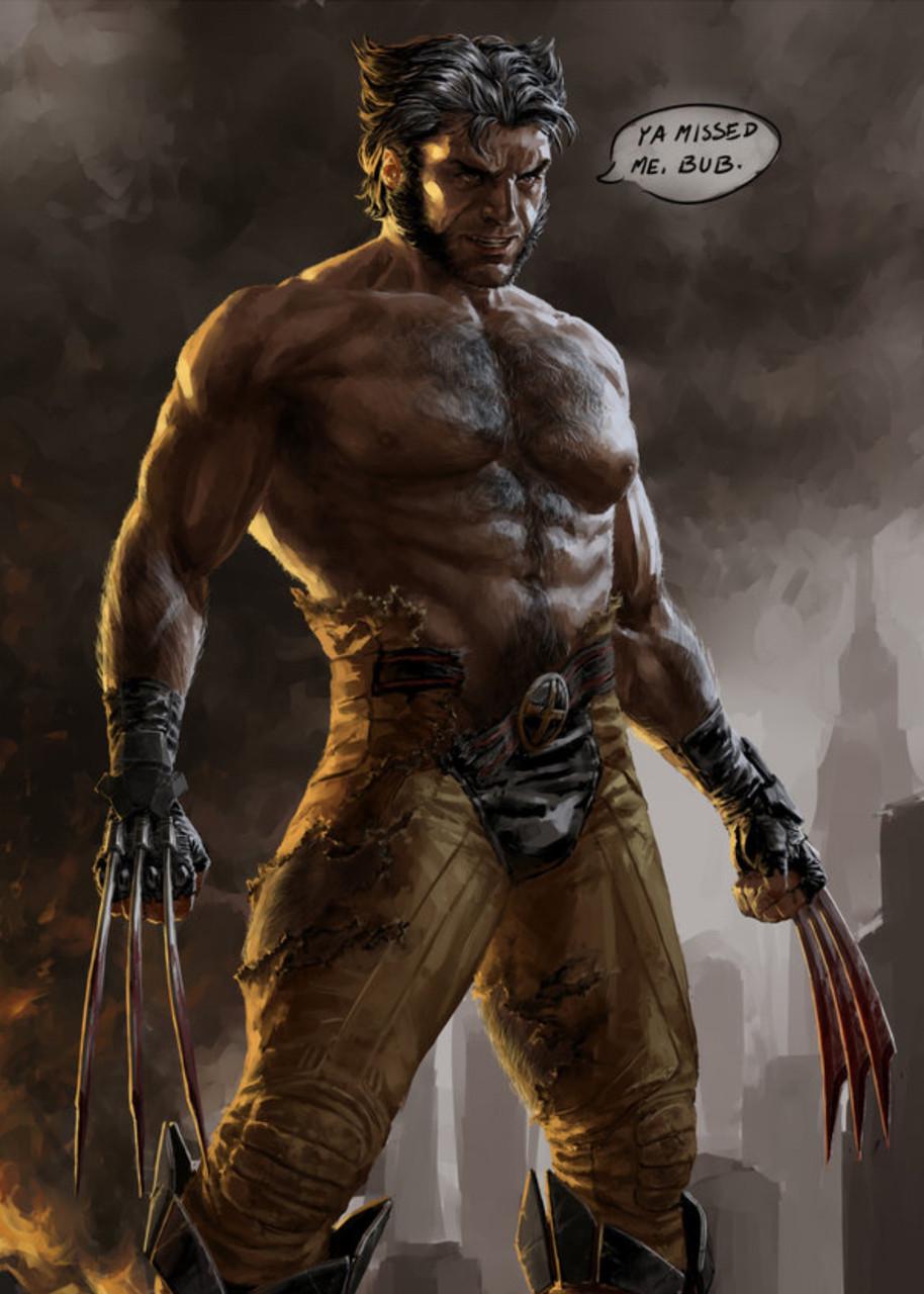 Картина GeekLand Wolverine Fan-art 60х40 см (WR.09.030)