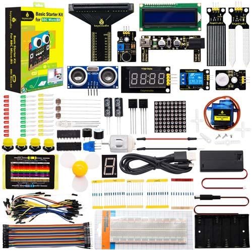 Набор конструктор стартовый Keyestudio KS-4003 BBC Micro bit Starter Kit без платы разработки (1048828) Набор конструктор стартовый Keyestudio KS-4003 BBC Micro bit Starter Kit без платы разработки (1048828)