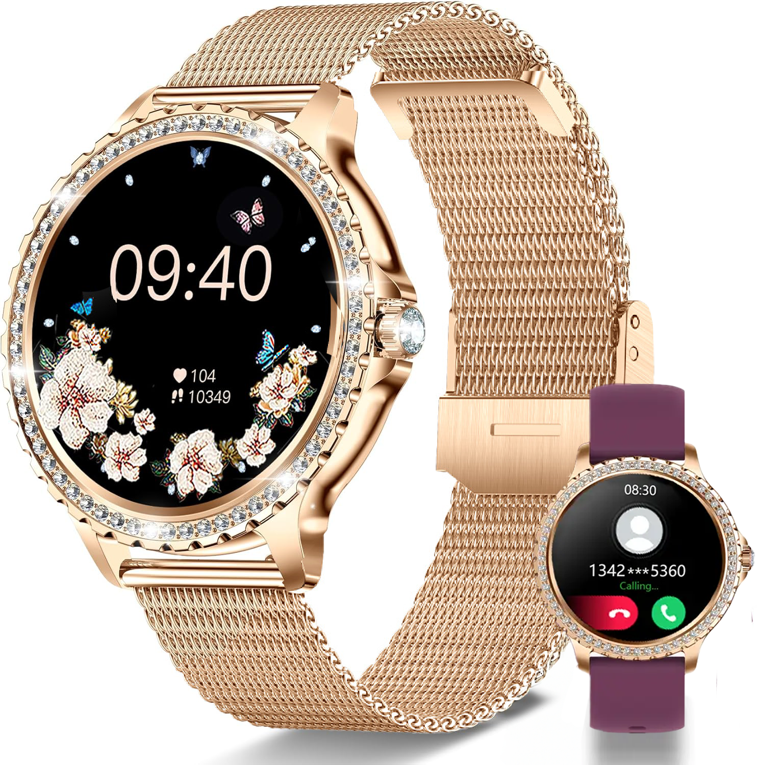 Смарт-годинник жіночий LIGE Smart watch Ladies 2024 з тонометром