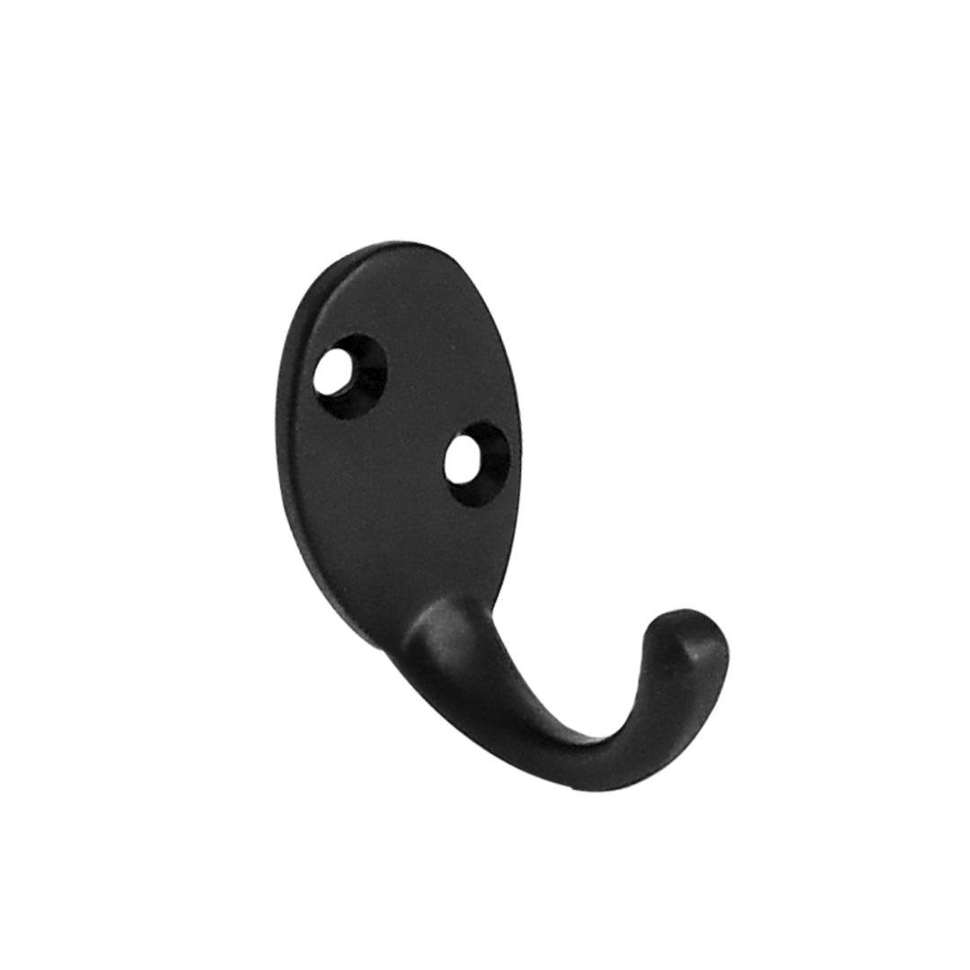 Крючок мебельный Kerron Черный матовый (KR 0290 MBN)