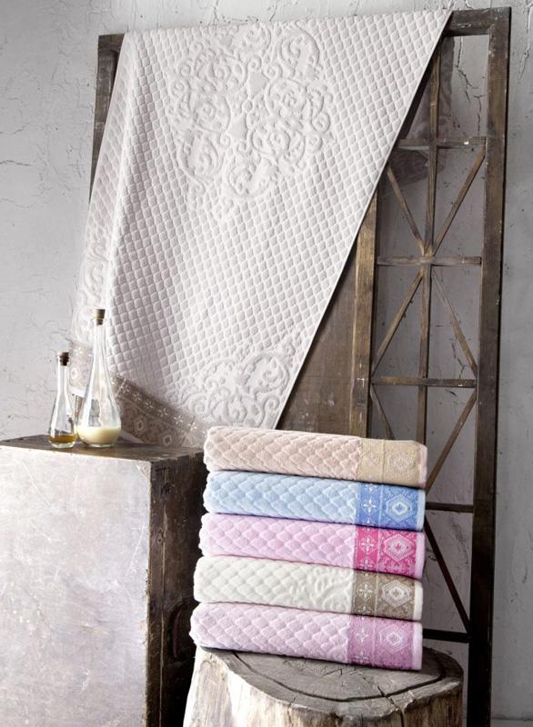 Набор лицевых полотенец Pupilla Kilim 50х90 см 6 шт. велюр (SA-4567)