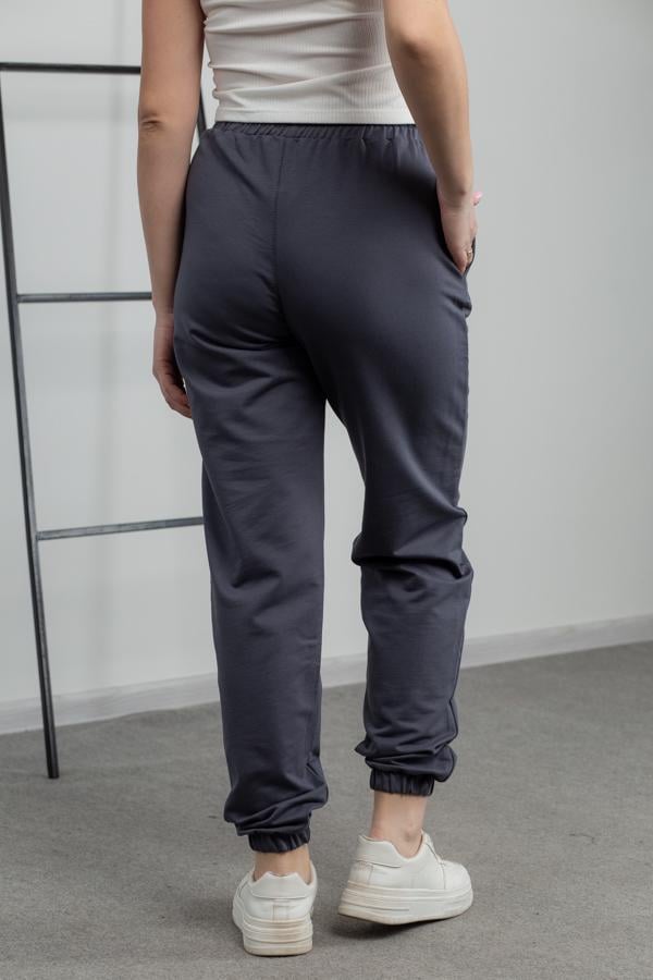 Спортивные штаны женские AKSAN XS Темно-серый (21.908_dark-gray_40(XS)) - фото 3 Спортивные штаны женские AKSAN XS Темно-серый (21.908_dark-gray_40(XS)) - фото 3