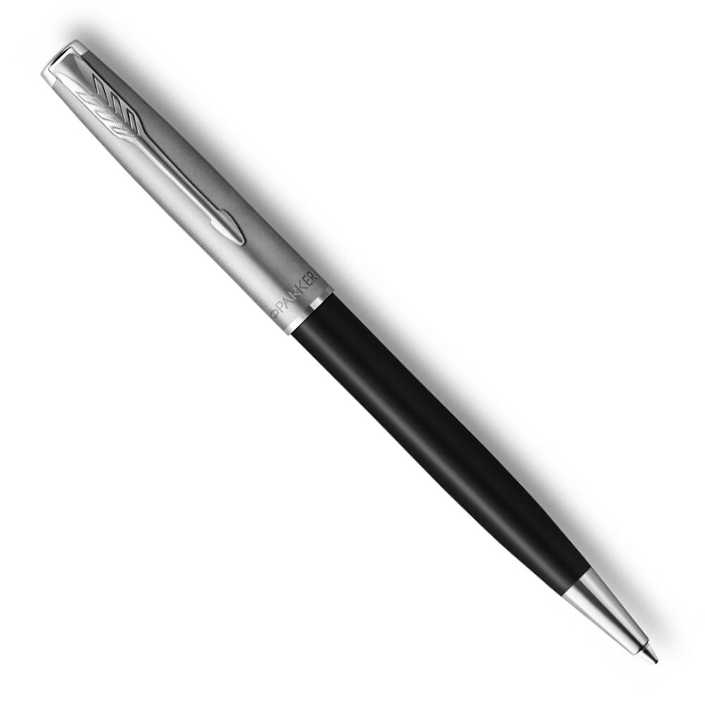 Шариковая ручка Parker SONNET 17 Essentials Metal and Black Lacquer