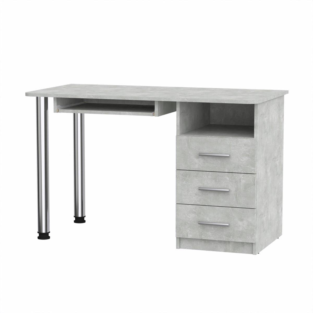 Стол компьютерный Компанит СКМ-9 АБС 120х60х73,6 см Ателье светлый (26728830)