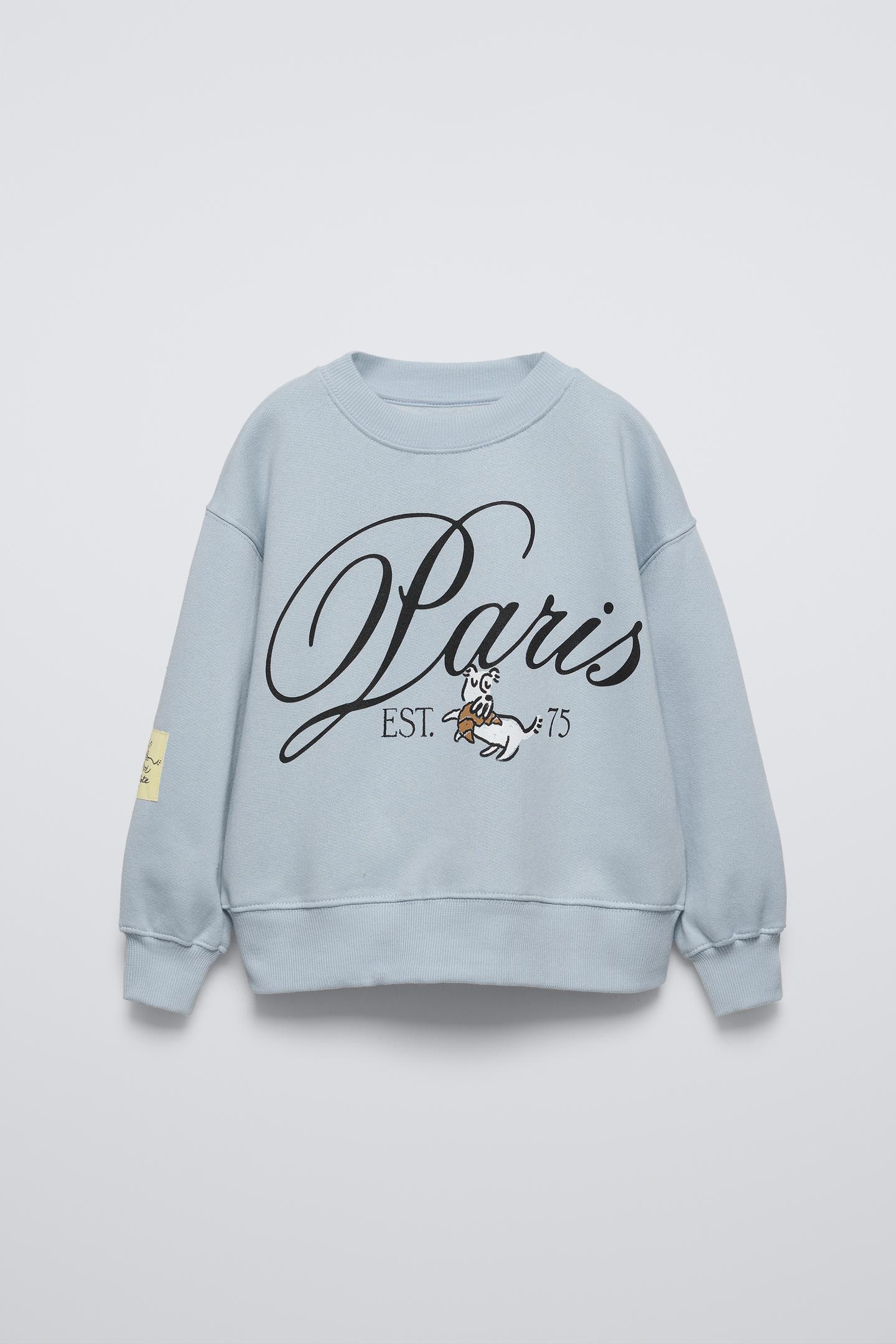 Світшот для дівчинки Zara 140 розмір блакитний 7878710406 (c86de80b)