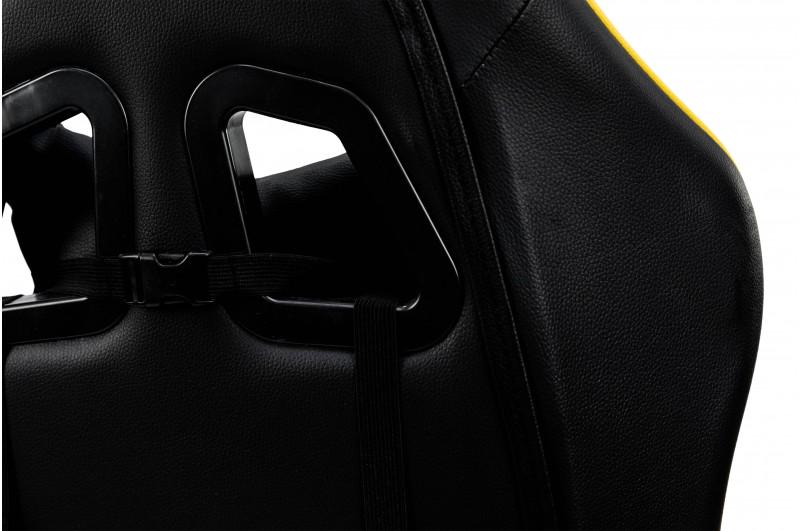 Крісло геймерське Comfort Line Slim Чорний/Жовтий (SLMBY-124132) - фото 10 Крісло геймерське Comfort Line Slim Чорний/Жовтий (SLMBY-124132) - фото 10