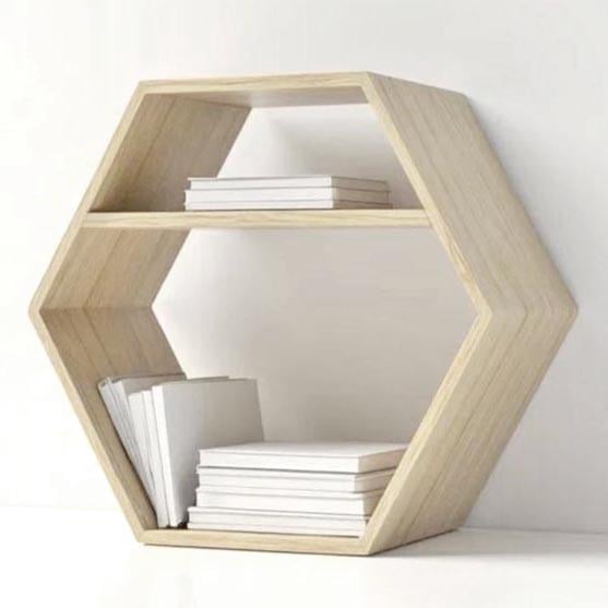 Полка книжная настольная из дерева Карамен Бланже (КПА-008701)