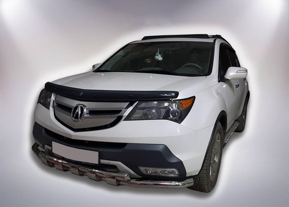 Передняя защита B1-47 CAN для Acura MDX 2007-2013 гг. нержавеющая сталь Хром
