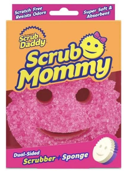 Губка кухонна Scrub Daddy Scrub Mommy Рожевий/Фіолетовий (2441474455)