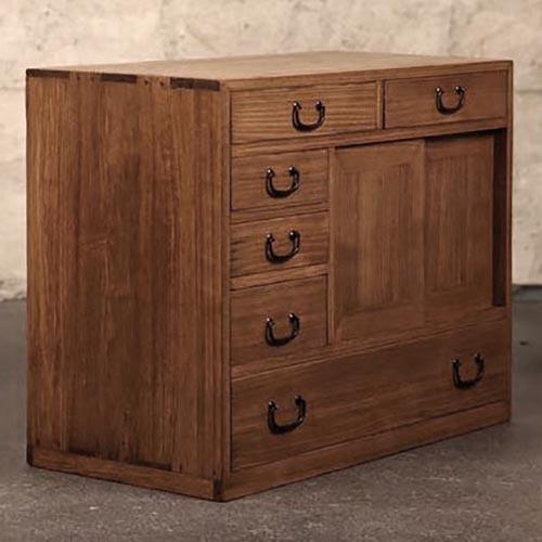 Комод тансу из дерева Венди Корица (КТУ-004833)