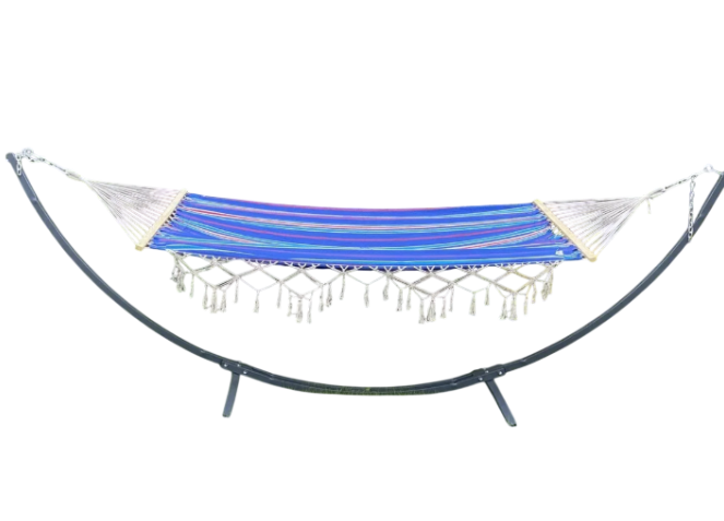 Гамак BALI с металлической стойкой 200x100 см Синий (WCGR H09-11)