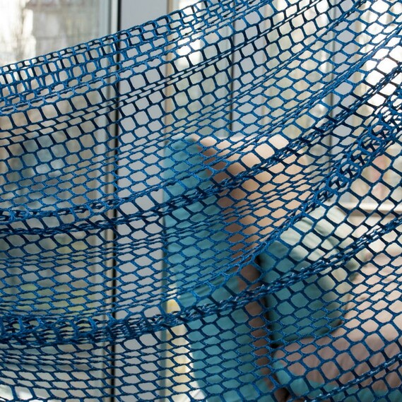 Тюль сетка IDEIA Матрица V-10 3,0 м однотонный Синий (2200004010298)