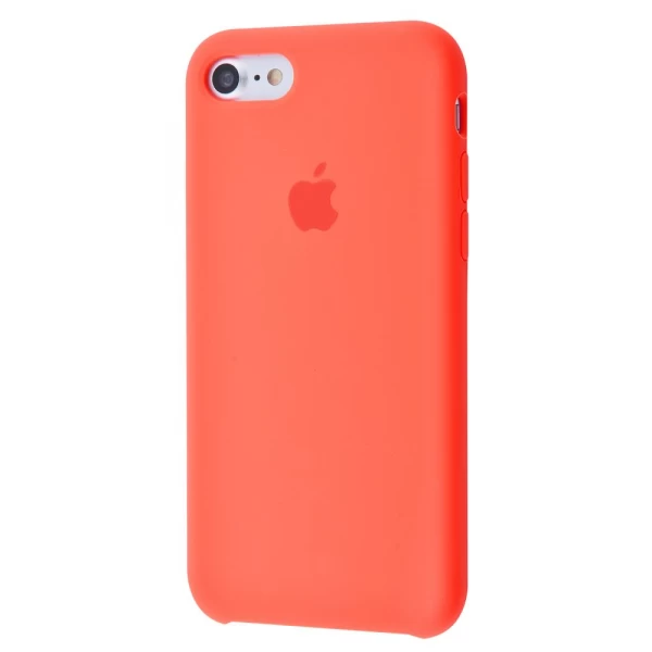 Силиконовый Чехол Накладка Silicone Case для iPhone 7/8/SE 2020 Peach