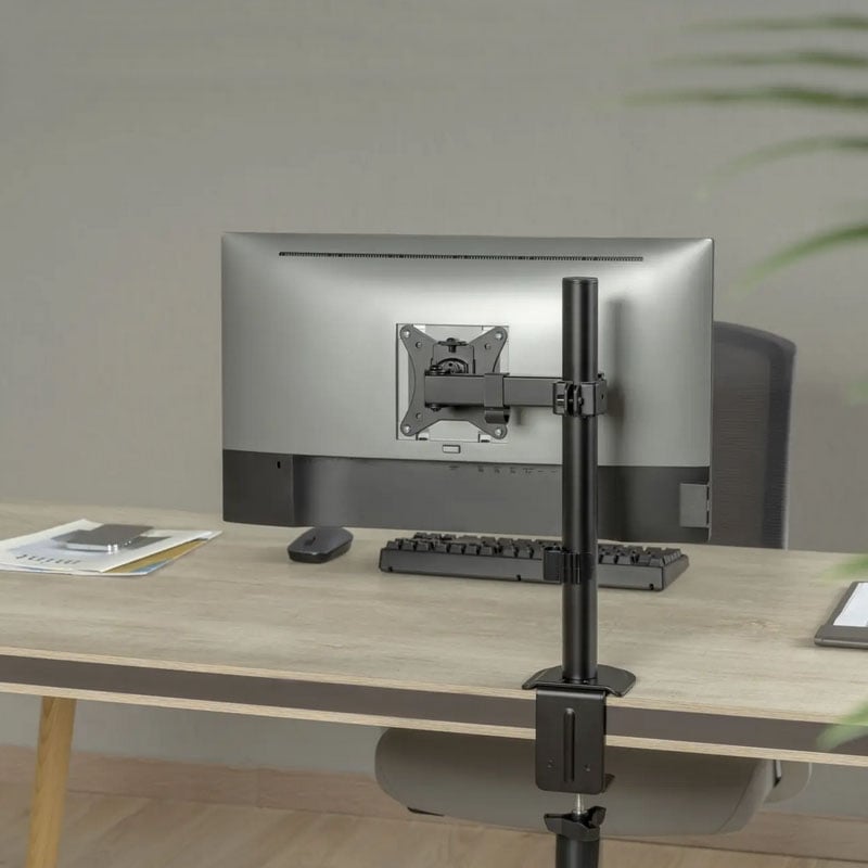 Кронштейн для монітора Brateck LDT66-C011 настільний 17-32" Чорний (22631574) - фото 2 Кронштейн для монітора Brateck LDT66-C011 настільний 17-32" Чорний (22631574) - фото 2