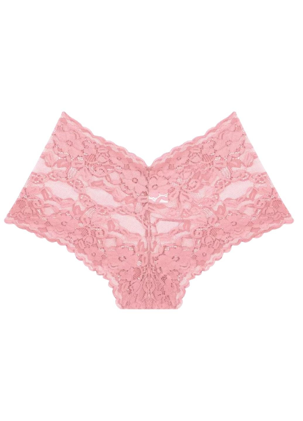 Трусики шортики женские кружевные Perfect Flowers XL Розовый (1985-48-03) - фото 2