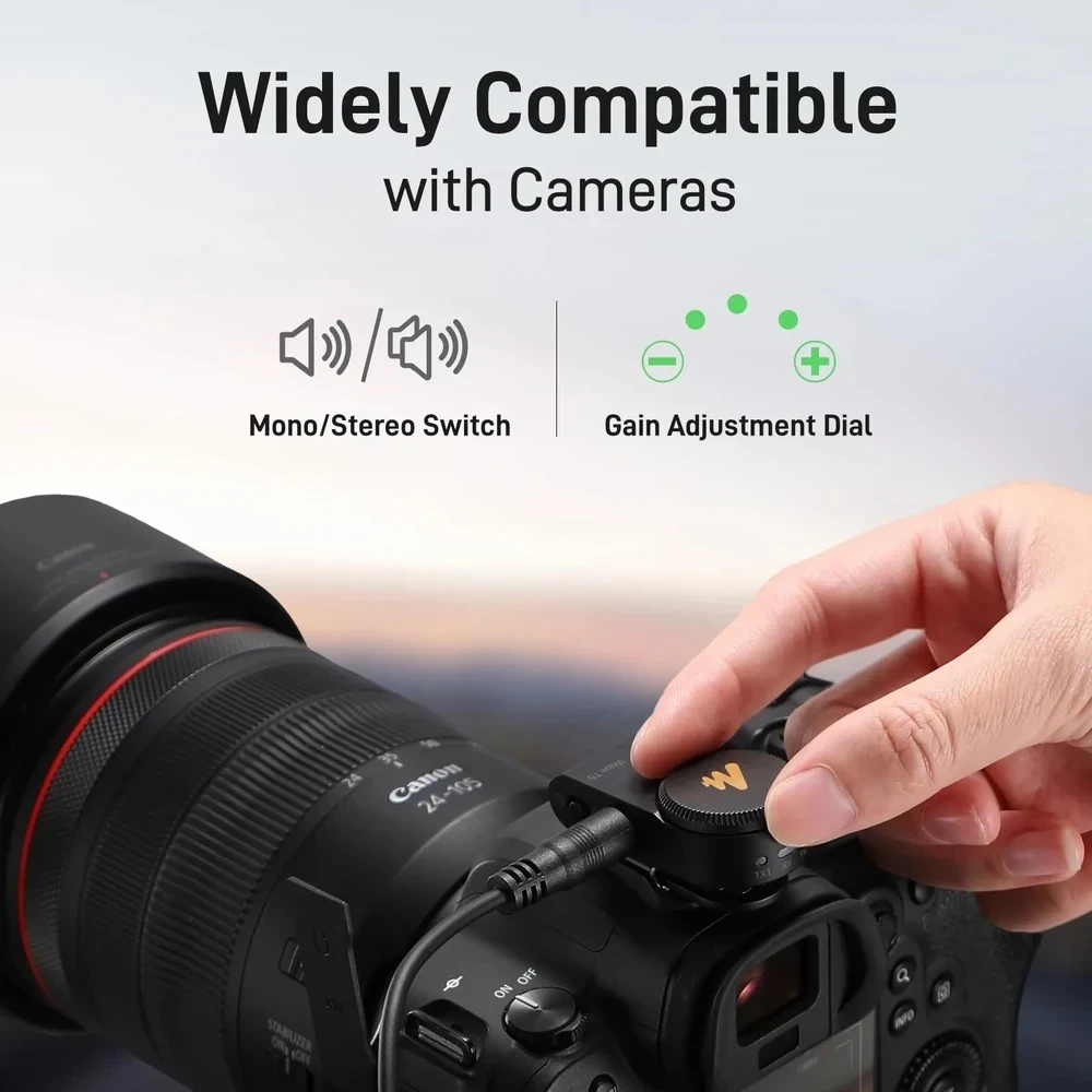 Микрофон петличный Maono Wave T5 COMBO для камеры для смартфона Type-C Lightning Android и iPhone (136144) - фото 6