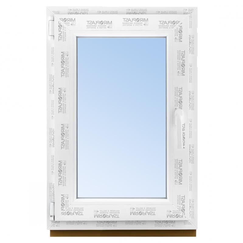 Окно металопластиковое поворотно-откидное WDS Miroplast 800x1200 мм (M.ПО.24I.80.120)