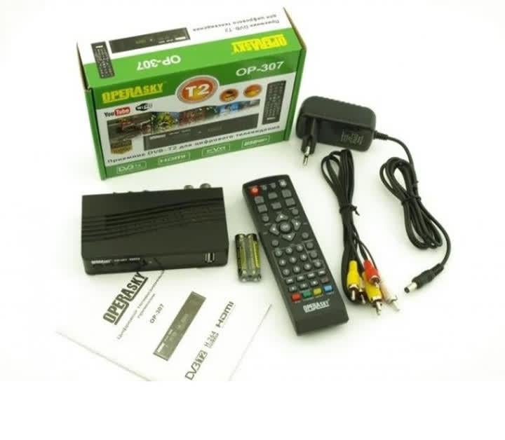 Тюнер ТВ Operasky OP-307 DVB-Т2 (28273980) - фото 5 Тюнер ТВ Operasky OP-307 DVB-Т2 (28273980) - фото 5