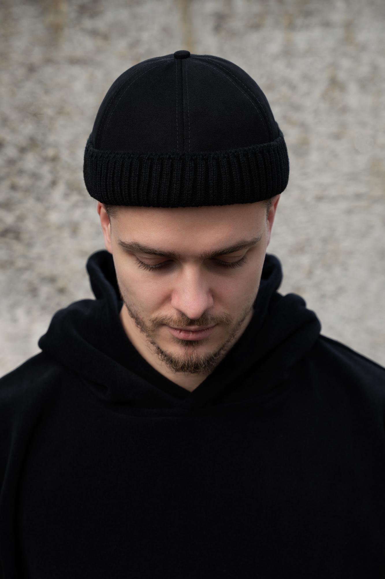 Кепка хутряна Without Brand Snake Black (8055951)