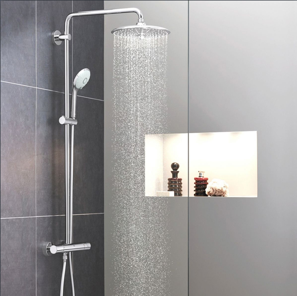 Душевая система Grohe Euphoria 27296002 круглая с ABS пластика/латунь Душевая система Grohe Euphoria 27296002 круглая с ABS пластика/латунь
