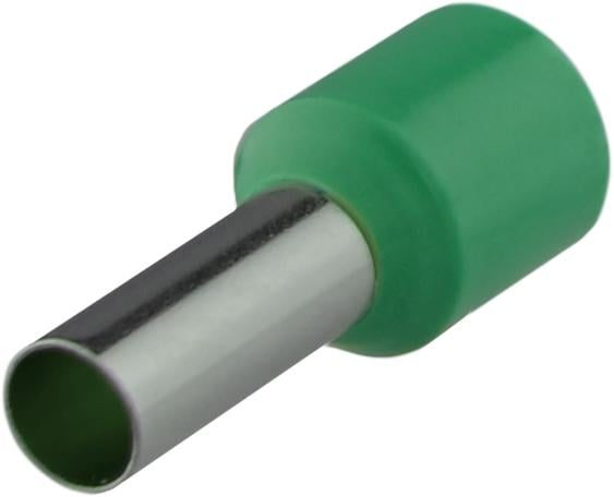Наконечник изолированный АСКО-Укрем НТ 10,0-12 10 мм2 гильза 12 мм 1 шт. Зеленый (A0060010099)