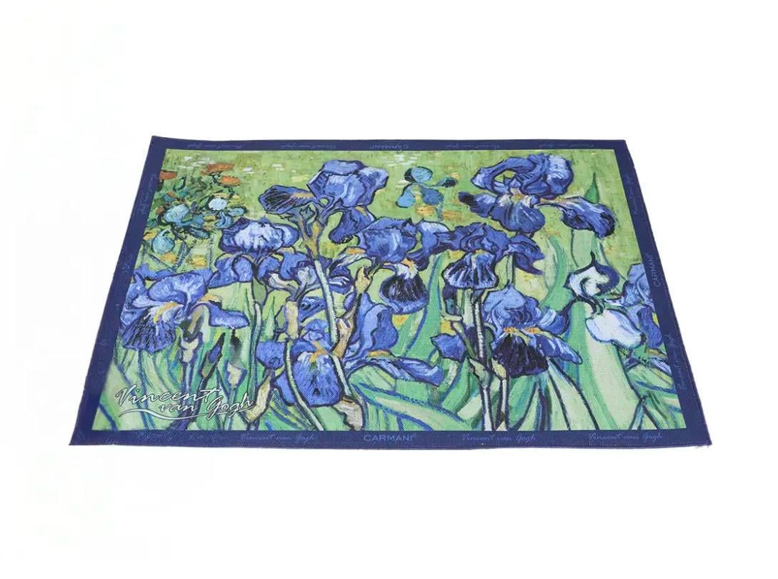 Салфетка под тарелку Сarmani Ван Гог Ирисы 29х40 см