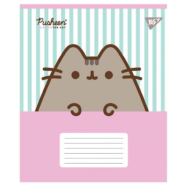 Зошит у лінійку Pusheen Candy 12 аркушів (ЦБ-00034365)