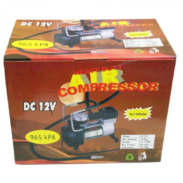 Компресор автомобільний Compressor 12V 12Amp 150PSI 35L (RIAS Heavy Duty) - фото 3