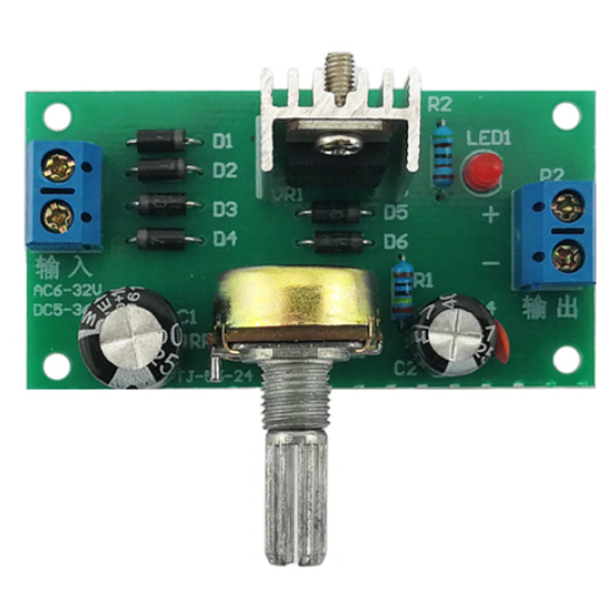 Конструктор-модуль регулятора напряжения LM317 собери сам DIY (287373) - фото 2 Конструктор-модуль регулятора напряжения LM317 собери сам DIY (287373) - фото 2