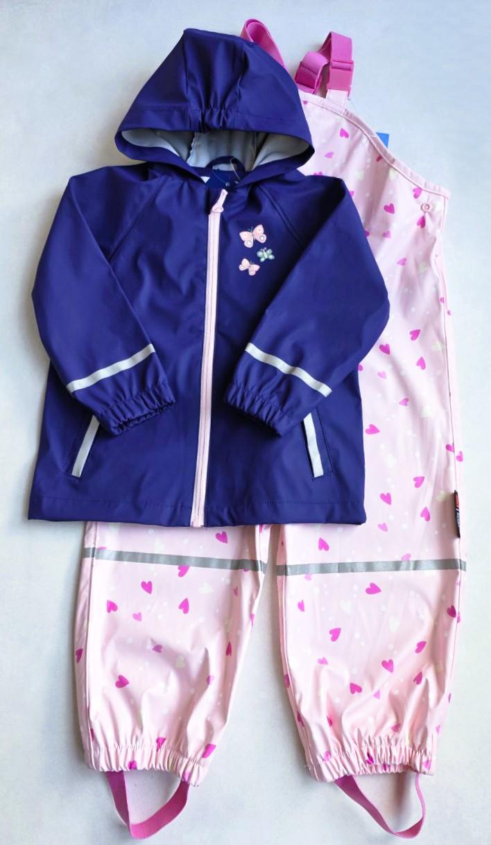 Дождевик-костюм детский Lupilu без утепления грязепруф 86-92 см (082809/879740)
