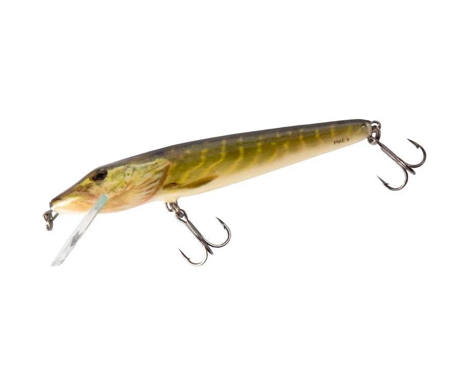 Воблер щука Salmo Pike Glo Real Pike 9 см 9 г до 1 м (2862600879)