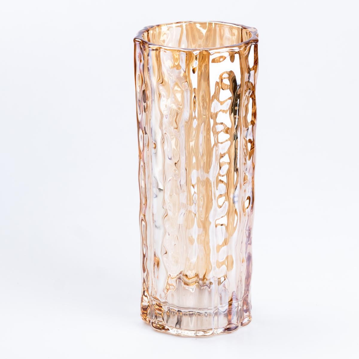 Ваза для цветов Амстердам стеклянная 28,5 см Красный (HP4135R)