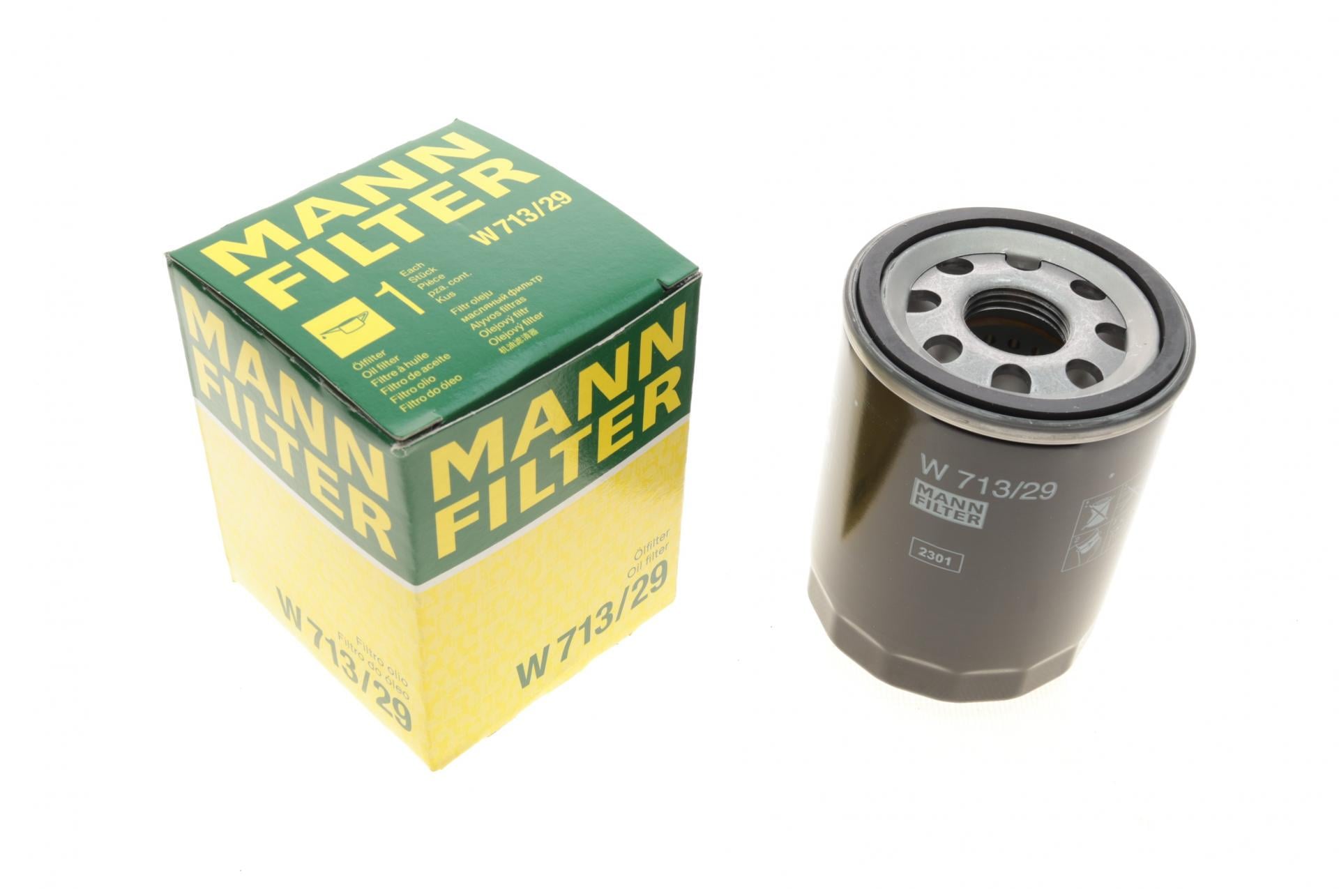 Фильтр масляный Mann-Filter для Land Rover Discovery III/Range Rover 4,2/4,4 03- (W 713/29)
