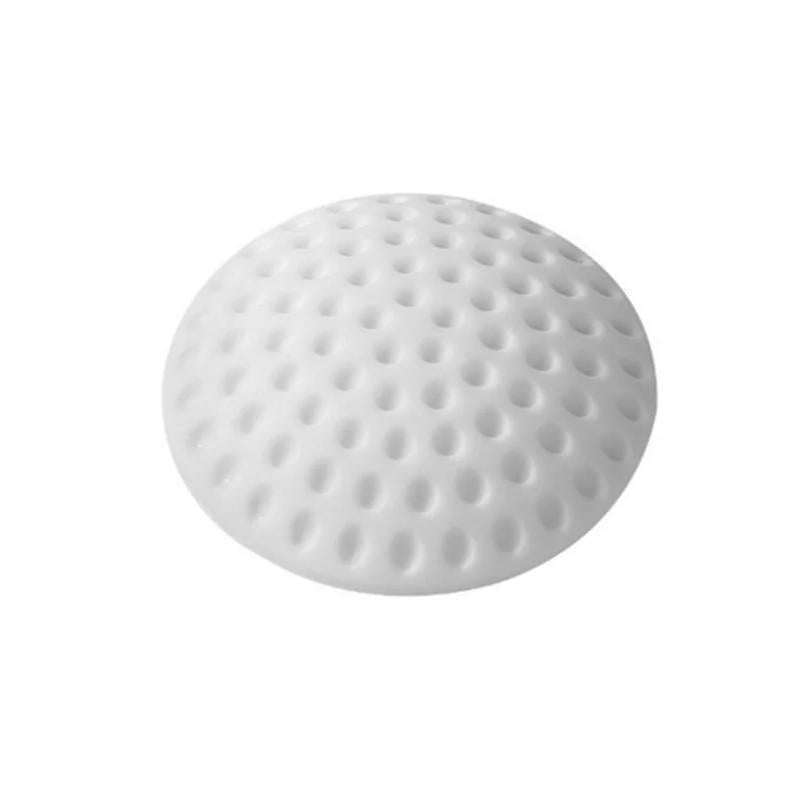 Ограничитель стопор для двери настенный резиновый 1 шт. Белый