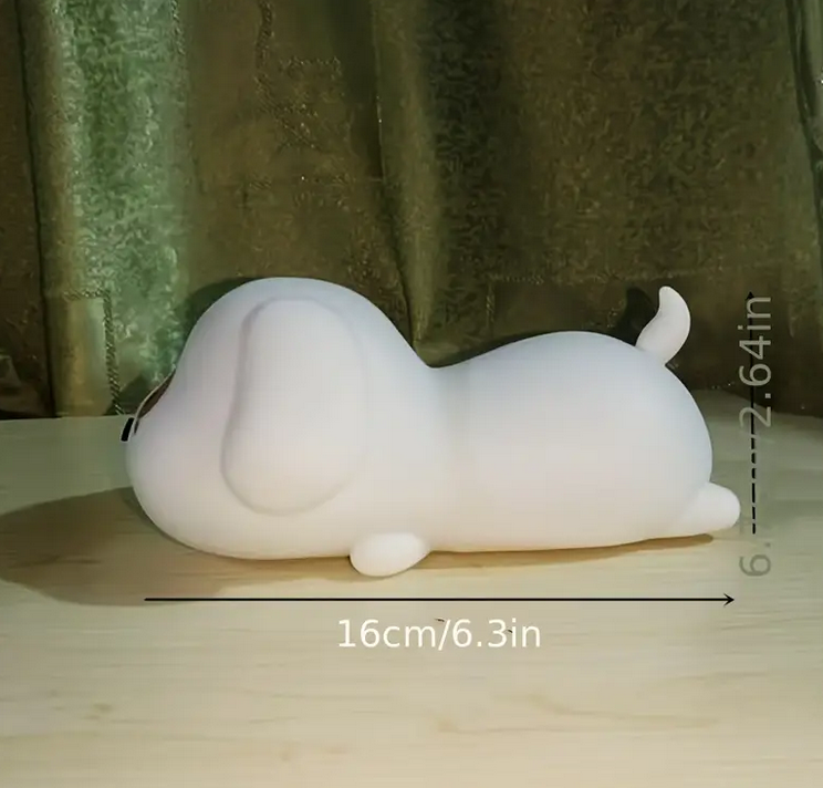 Ночник в виде собачки аккумуляторный из силикона USB (XR-2370) - фото 11 Ночник в виде собачки аккумуляторный из силикона USB (XR-2370) - фото 11