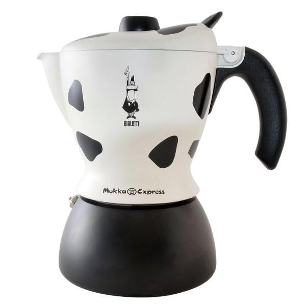 Кофеварка гейзерная Bialetti Mukka Express для капучино 2 чашки