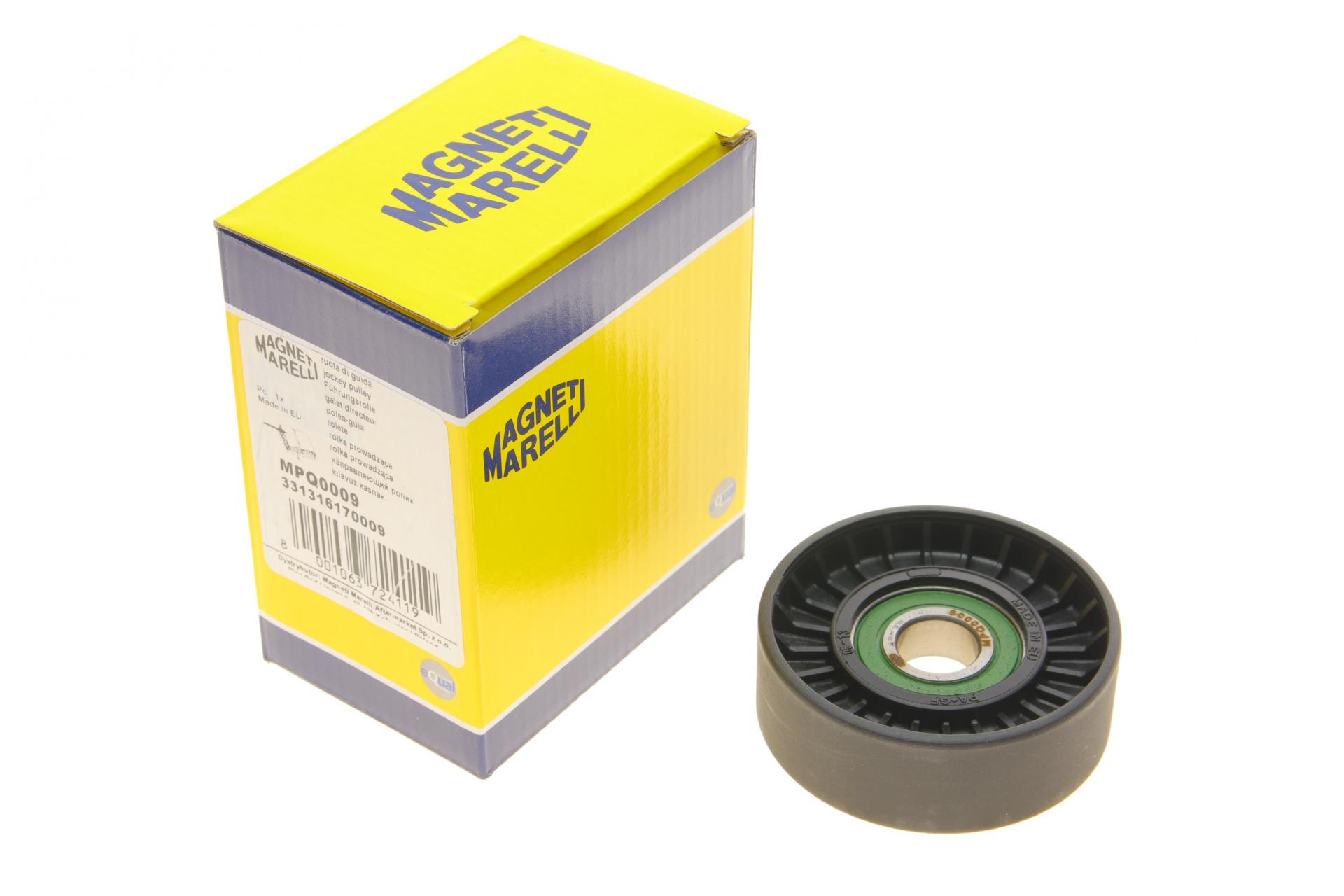 Ролик генератора паразитный MAGNETI MARELLI для VW Passat 2.5TDI 98-05 MPQ0009 76х25 мм (331316170009)