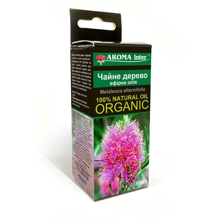 Аромаолія ефірна Aroma Inter Чайне дерево 10 мл (4041) - фото 1 Аромаолія ефірна Aroma Inter Чайне дерево 10 мл (4041) - фото 1