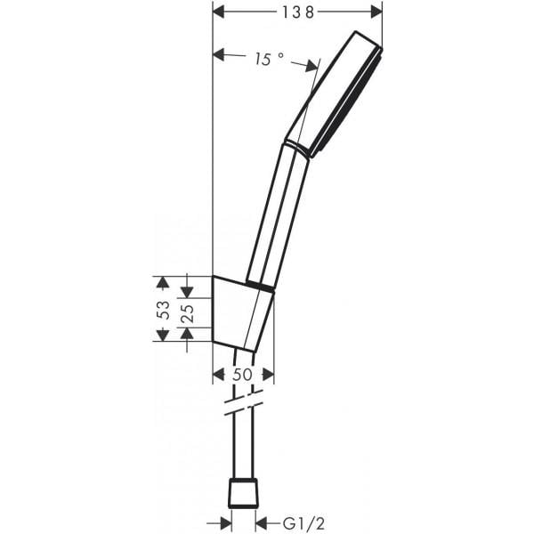 Душевая система Hansgrohe PULSIFY SELECT (24301000) - фото 2