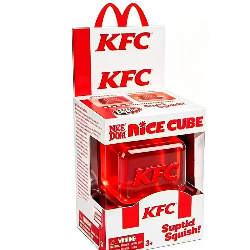 Игрушка-антистресс сквиш для детей NeeDoh Куб KFC (EPC16072M)