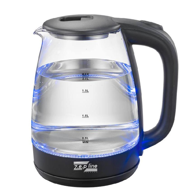 Электрочайник стеклянный Zepline ZP-991 2 л 2200 Вт