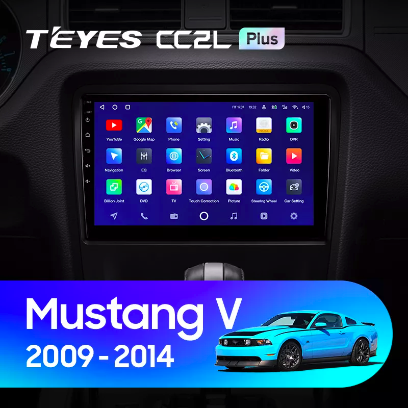 Автомагнітола штатна Teyes CC2L Plus для Ford Mustang V S-197 2009-2014 Android 2/32 Гб (1647436477) - фото 3