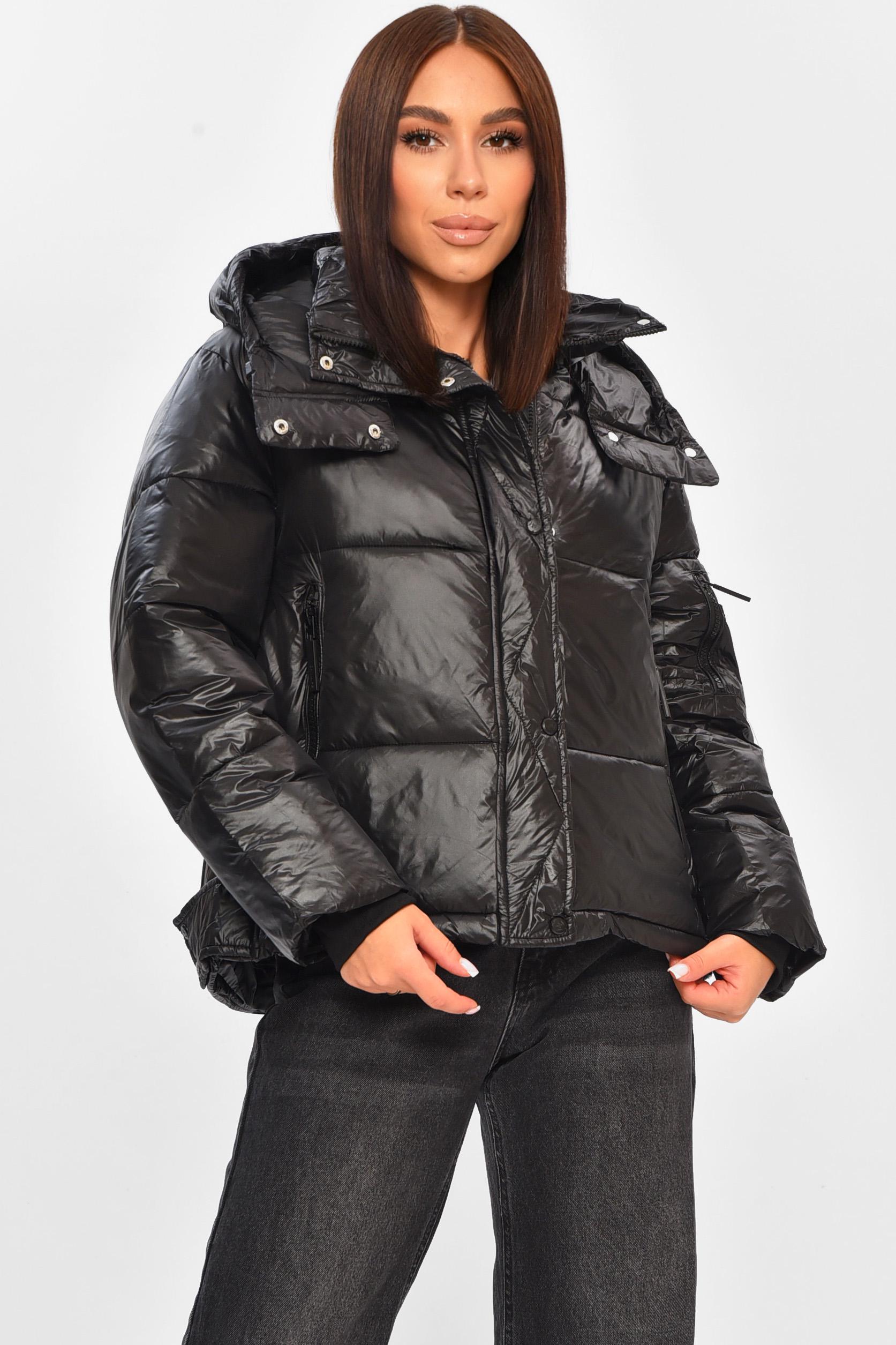 Куртка женская демисезонная XL Черный (206250) Куртка женская демисезонная XL Черный (206250)