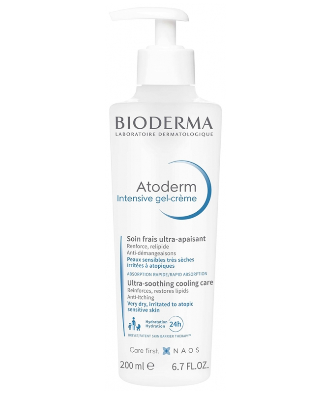 Крем-гель заспокійливий BIODERMA Atoderm Intensive Gel-Crème для сухої та атопічної шкіри 200 мл (36156422)